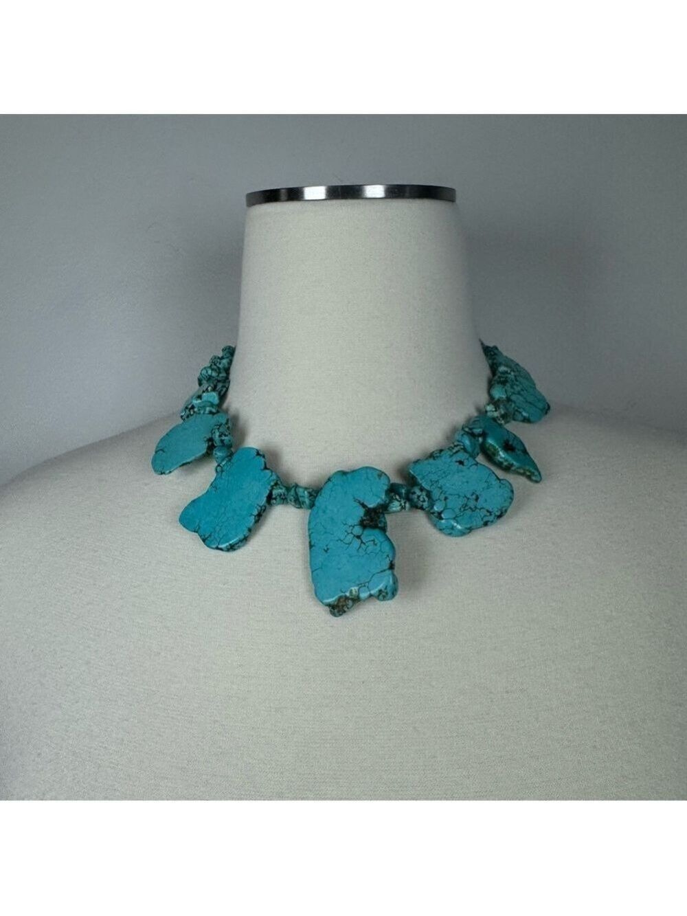 Turquoise Statement Necklace
